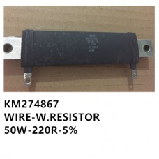 Wire-W.Resistor 50W-220R-5% KONE KM274867