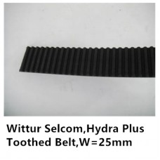 Tooth Belt W=25MM,Wittur Selcom Hydra Plus