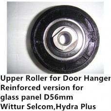 Upper Roller for Door Hanger (Reinforced) D56,Wittur Selcom Hydra Plus