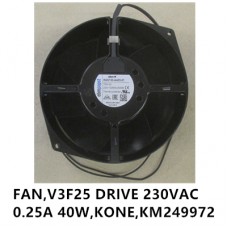 FAN,V3F25 DRIVE,230VAC 0.25A 40W,KONE,KM249972
