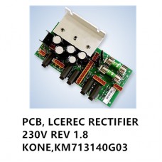 PCB.LCEREC RECTIFIER 230V REV 1.8 KONE,KM713140G03
