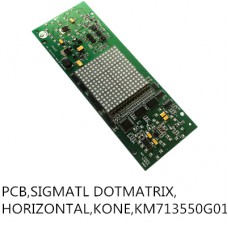 PCB,SIGMATL DOTMATRIX,HORIZONTAL,KONE,KM713550G01,KM713550G02