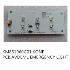 KM851960G01,KONE,PCB,AVDEML EMERGENCY LIGHT
