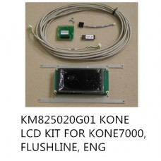 KM825020G01 KONE LCD KIT FOR KONE7000, FLUSHLINE, ENG