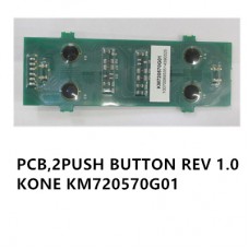 PCB,2PUSH BUTTON REV 1.0 KONE KM720570G01 