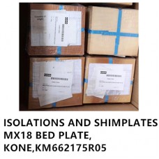 ISOLATIONS AND SHIMPLATES,MX18 BED PLATE,KONE,KM662175R05