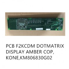 PCB F2KCDM DOTMATRIX DISPLAY AMBER COP,KONE,KM806830G02