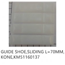 GUIDE SHOE,SLIDING L=70MM,KONE,KM51160137