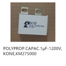 POLYPROP.CAPAC.1µF-1200V,KONE,KM275000