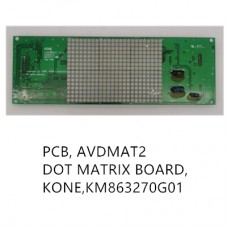 PCB, AVDMAT2 DOT MATRIX BOARD,KONE,KM863270G01