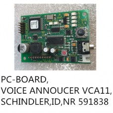 PC-BOARD, VOICE ANNOUCER VCA11,ID,NR 591838