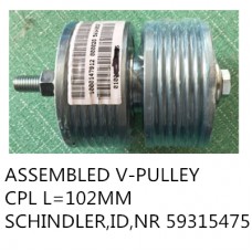 ASSEMBLED V-PULLEY CPL L=102MM ID,NR 59315475
