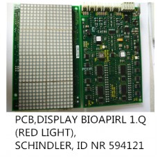 PCB,DISPLAY BIOAPIRL 1.Q (RED LIGHT),  ID NR 594121