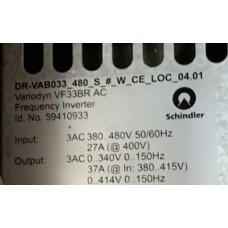 MODULE,DRIVE VARIODYN VF33BR,ID NR 59410933