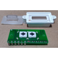 BUTTON CAR CALL 24VDC 63X33X30MM, LCS/COP, KONE, KM390861G01