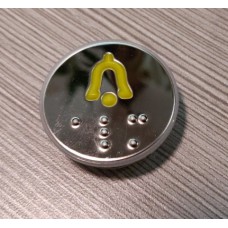 PRESSEL,BRAILLE ROUND TACTILE SYM BELL KONE,KM870827G080