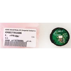 LANDING BUTTON BASE SECONDARY WHITE,KONE,KM857781G06