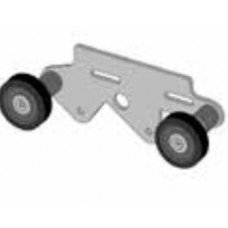 Unifed roller support plate assembly,right hand,S2-4Z STD,Sematic,B158AEAX06