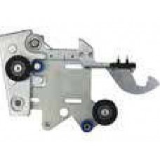 Single landing door lock assembly 2000US with car door locking device with eccentric roller S2-4-6Z right hand,Sematic,B153ABIX14